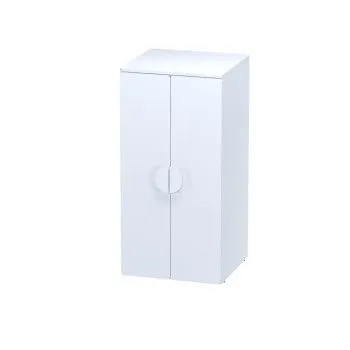 ПИКСИ шкаф распашной с 2 дверьми и полкой 60х57х123, робкий подснежник