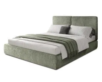 Кровать Natura 1.8 м, с подъемным механизмом Шенилл (Monblan) 530, НТКР180-1[3]