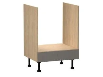 Стол под духовой шкаф СД-60, Женева (600*520*870) Дуб Палермо/Серый камень , 22018