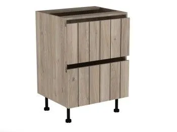 Стол с ящиками СЯ-60 (2), Оттава (600*520*870) Дуб Мария, 22221