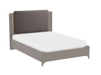 Кровать (каркас) 1400 (велюр), Сиде (1492*2082*1200) Мокко, 12619