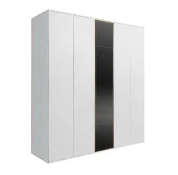 Шкаф 5-ти дв. Bogemia Air (Белый/Золото) БМШ2/5(1)