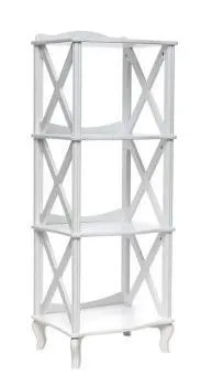 Этажерка-стеллаж Джульетта-3 (Молочный дуб)