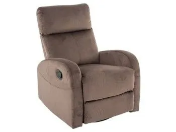 Кресло Signal OLIMP Velvet Bluvel 38 раскладное (капучино)