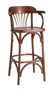 Стул барный 750 Венский твердый (средний тон)