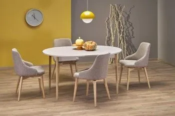 Стол обеденный Halmar PIVOT 102 (кашемир/натуральный)