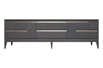 Тумба под телевизор Сидней, дуб графит