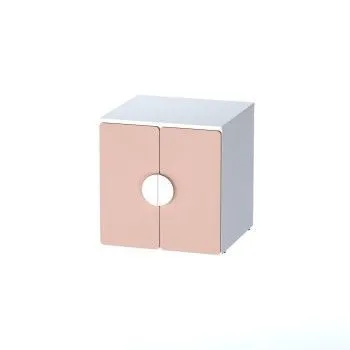 ПИКСИ шкаф распашной с 2 дверьми 60x57x63, мечтательный пион