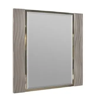 Зеркало Гравита ППУ серый камень глянец
