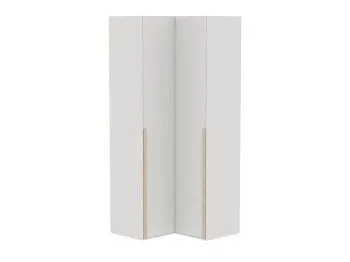 Шкаф угловой с глухими дверями, Аврора (978*978*2304) Дуб Мария/Кашемир