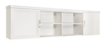 Секция навесная мост Мишель белый матовый