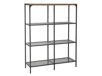 Стеллаж Signal LEX A (дуб/черный) 136/100