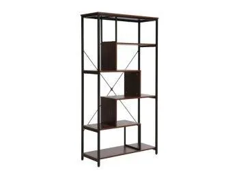 Стеллаж Signal NET A (орех/черный) 163/85