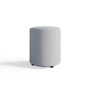 Пуфик Стелла светло серый камень