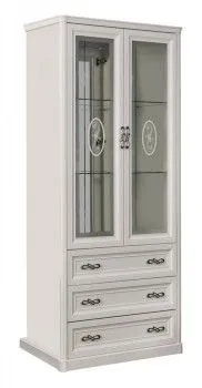 Балашиха - Витрина Мишель 2-ств белый матовый