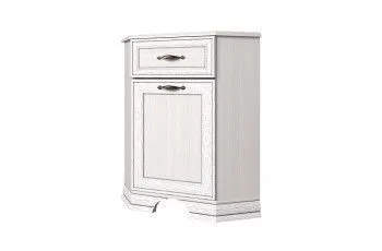 Лобня - Тумба Тиффани 1D1SU угловая вудлайн кремовый