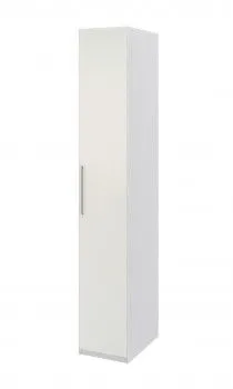 Шкаф-пенал Отис МН-039-05 П1 с фасадом ЛДСП (белый)