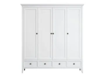 Шкаф четырехстворчатый Manhattan (Белый)