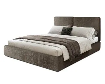 Кровать Natura 1.8 м, с подъемным механизмом Шенилл (Monblan) 515, НТКР180-1[3]