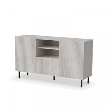 Комод Halmar PAXOS KM-1 (кашемир/черный)