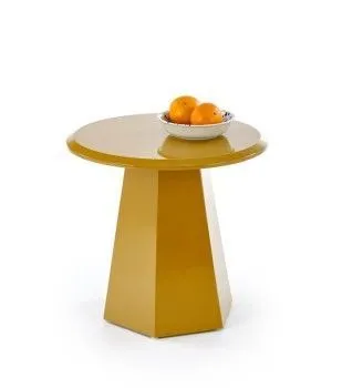 Стол журнальный Halmar LOCA (горчичный)