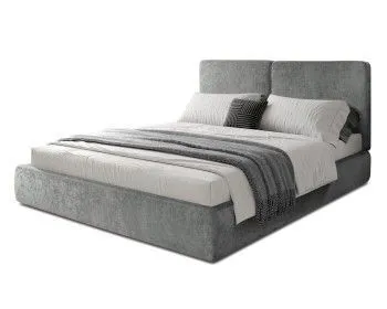 Кровать Natura 1.8 м, с подъемным механизмом Шенилл (Monblan) 517, НТКР180-1[3]