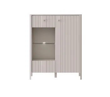 Витрина с подсветкой Далия REG1W1D персидский жемчуг