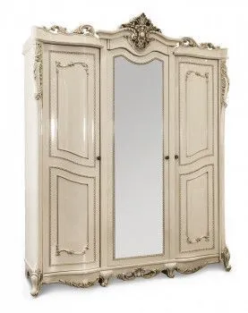 м. Римская - Шкаф Джоконда 3-дверный крем глянец