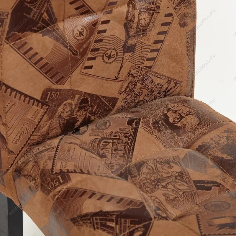 Стул DITTA Коричневый, ткань | изображение 3