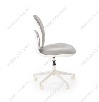 Кресло компьютерное Halmar ORION 2 (светло-серый/белый) | изображение 2