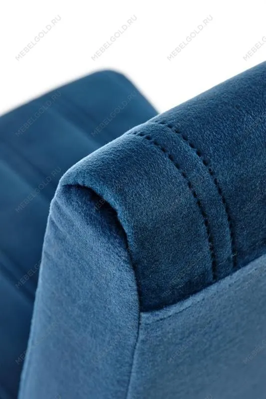 Стул кухонный Halmar DIEGO 3 Monolith 77 (темно-синий/дуб медовый) | изображение 4