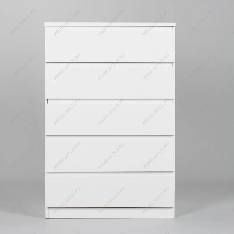 МАЛЬТА комод ИКЕА / IKEA 5 ящиков 80х121 белый | изображение 2