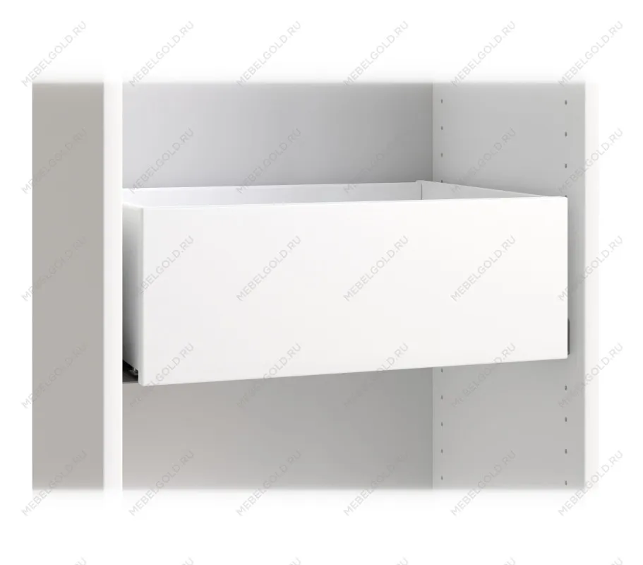 Ящик выдвижной к шкафу МАКС, 43х36х16 см, дуб венге, черно-коричневый | изображение 2