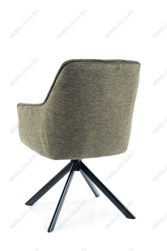 Стул кухонный SIGNAL NOTTI Brego 77 (оливковый/черный) | изображение 1