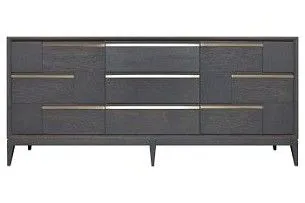 Комод большой Сидней, дуб графит