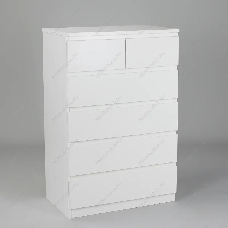 МАЛЬТА комод ИКЕА / IKEA 4+2 ящика 80х121 белый