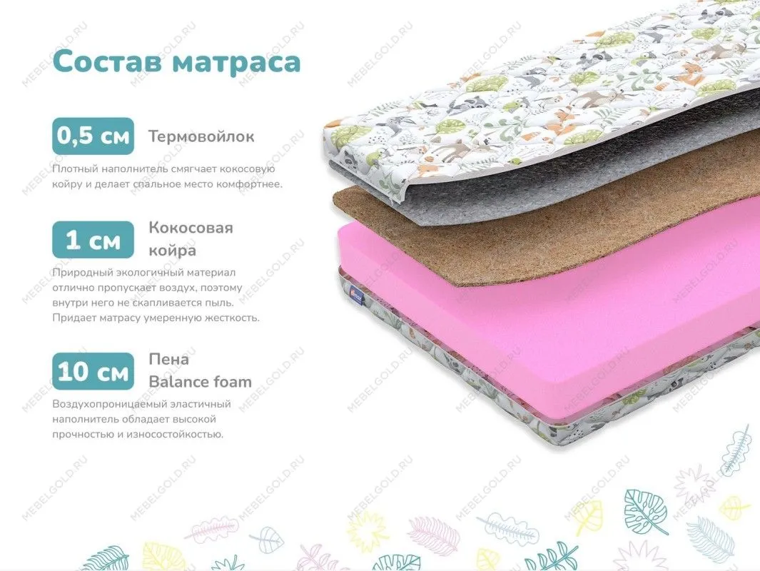 Матрас Умка х/б 70х120 | изображение 1