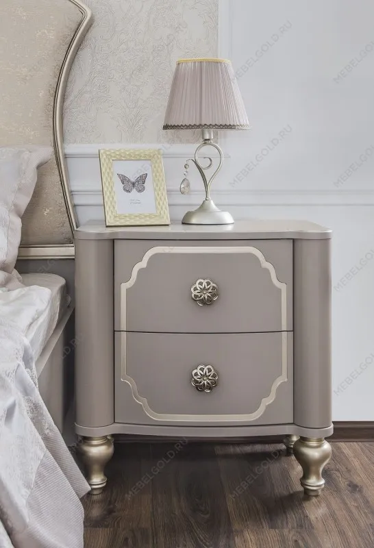 Тумба прикроватная Лали серый камень | изображение 2