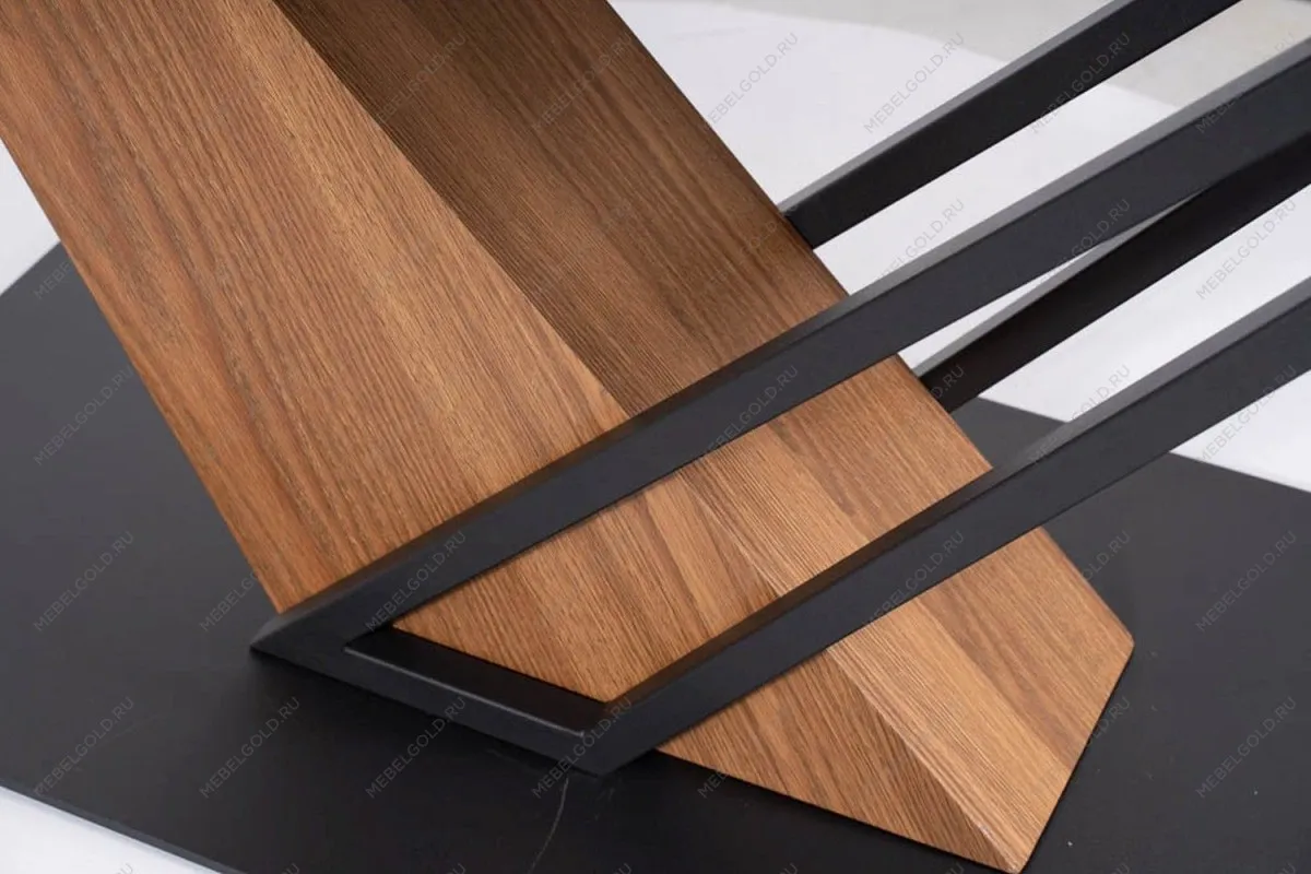 Стол обеденный Signal GENESIS 160 раскладной (черный/ясень) | изображение 11