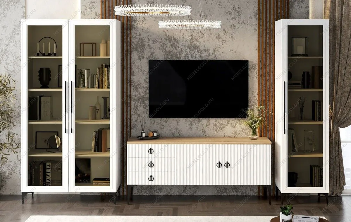 Витрина Стелла 2-ств белый | изображение 5