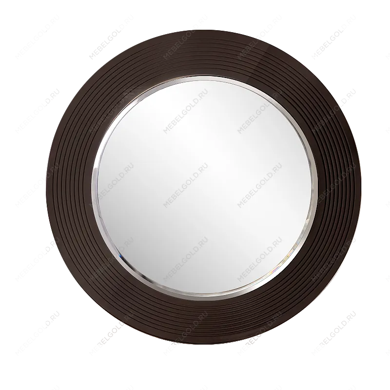 Зеркало круглое РМ/02(S) орех империя