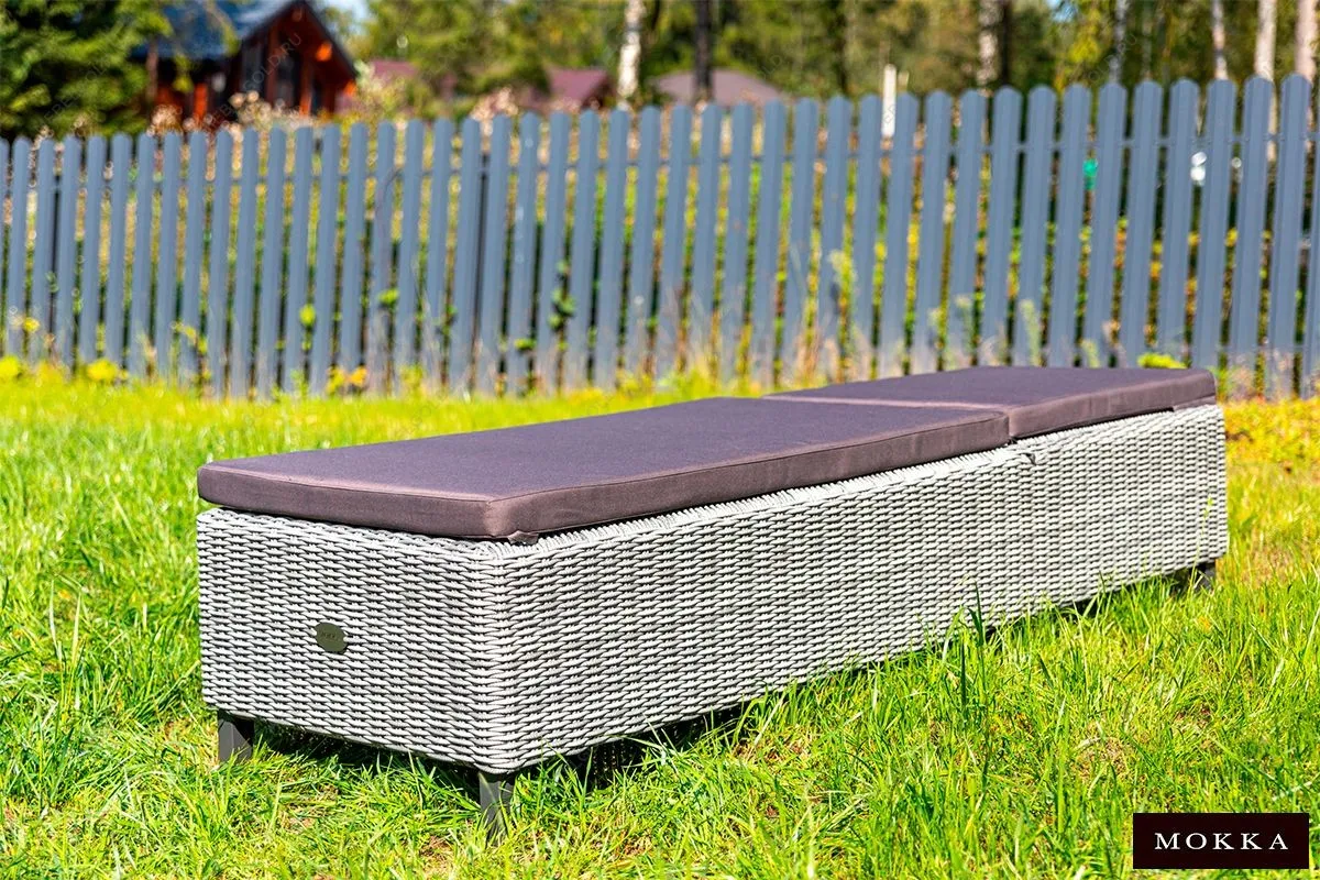 MOKKA BELLA Шезлонг, цвет серый | изображение 4