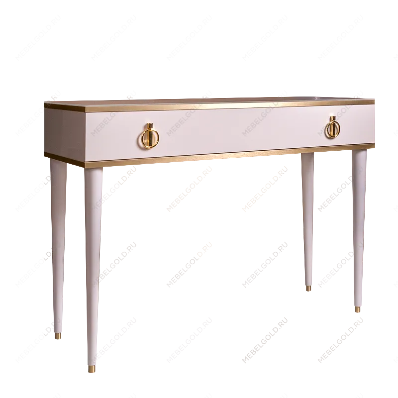 Стол туалетный Римини (Слоновая кость/Золото) РМСТ-1