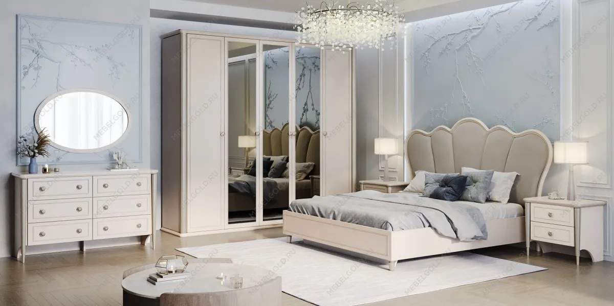 Кровать Диана 160х200 бежевый | изображение 5