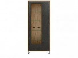 Шкаф с витриной Грейс REG2W