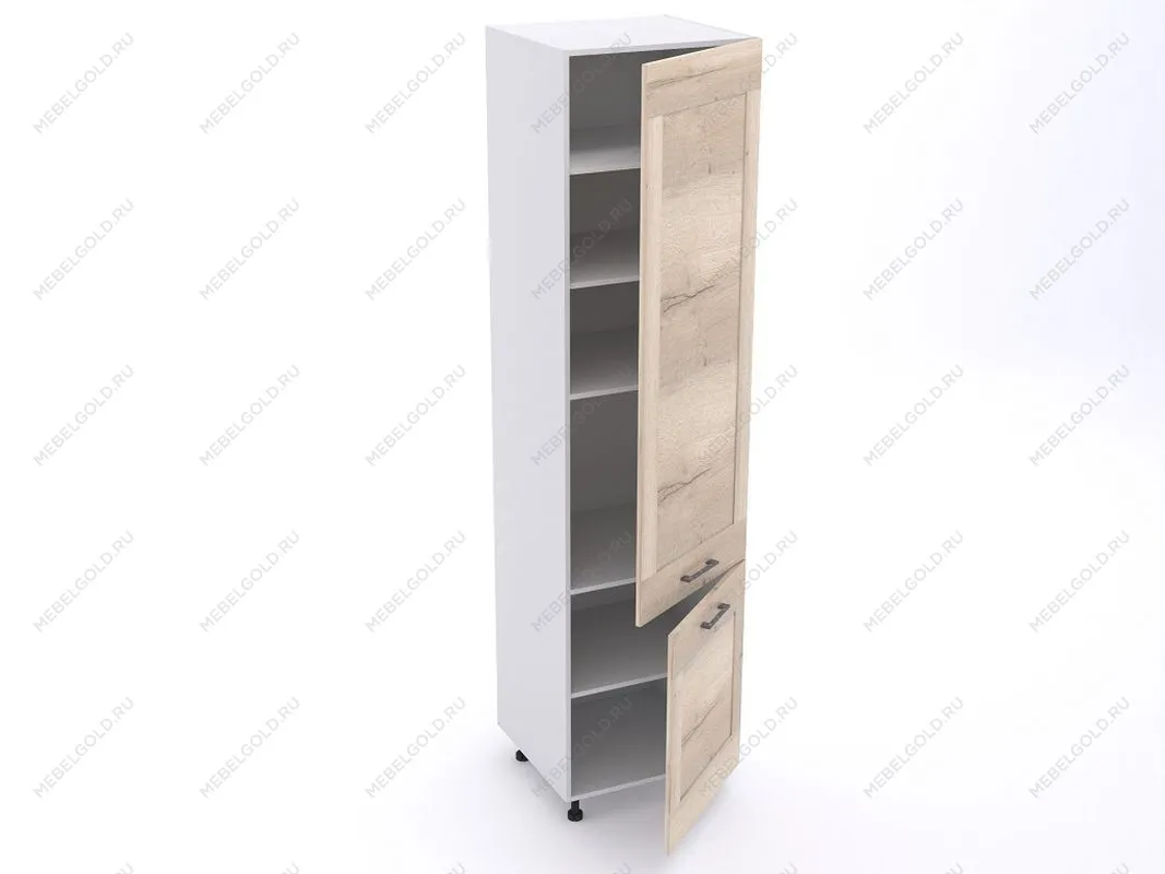 Пенал 960 ПГ-60 , Дублин (600*570*2406) Дуб галифакс белый, 21667 | изображение 1