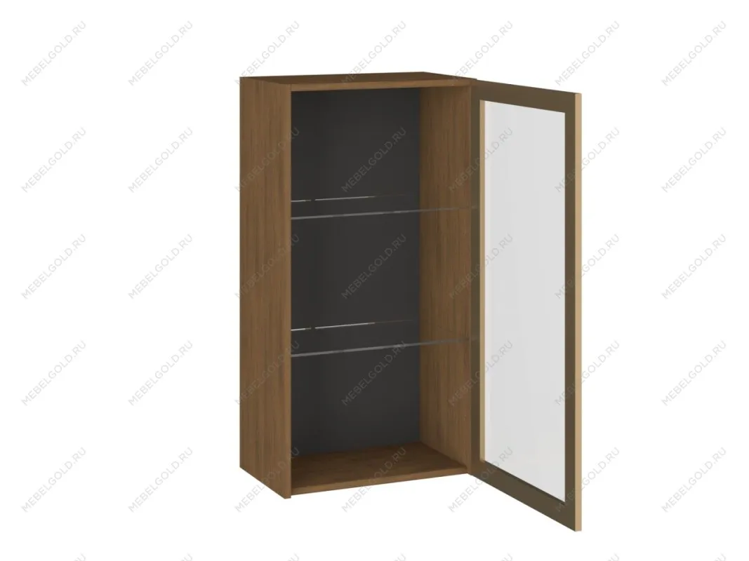 Шкаф 960 ШСТ-50, Фьюжн (500*317*960) Дуб Каселла коричневый/Золото, 27172 | изображение 1