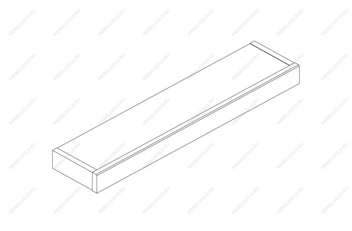 Полка навесная Джаггер | изображение 1