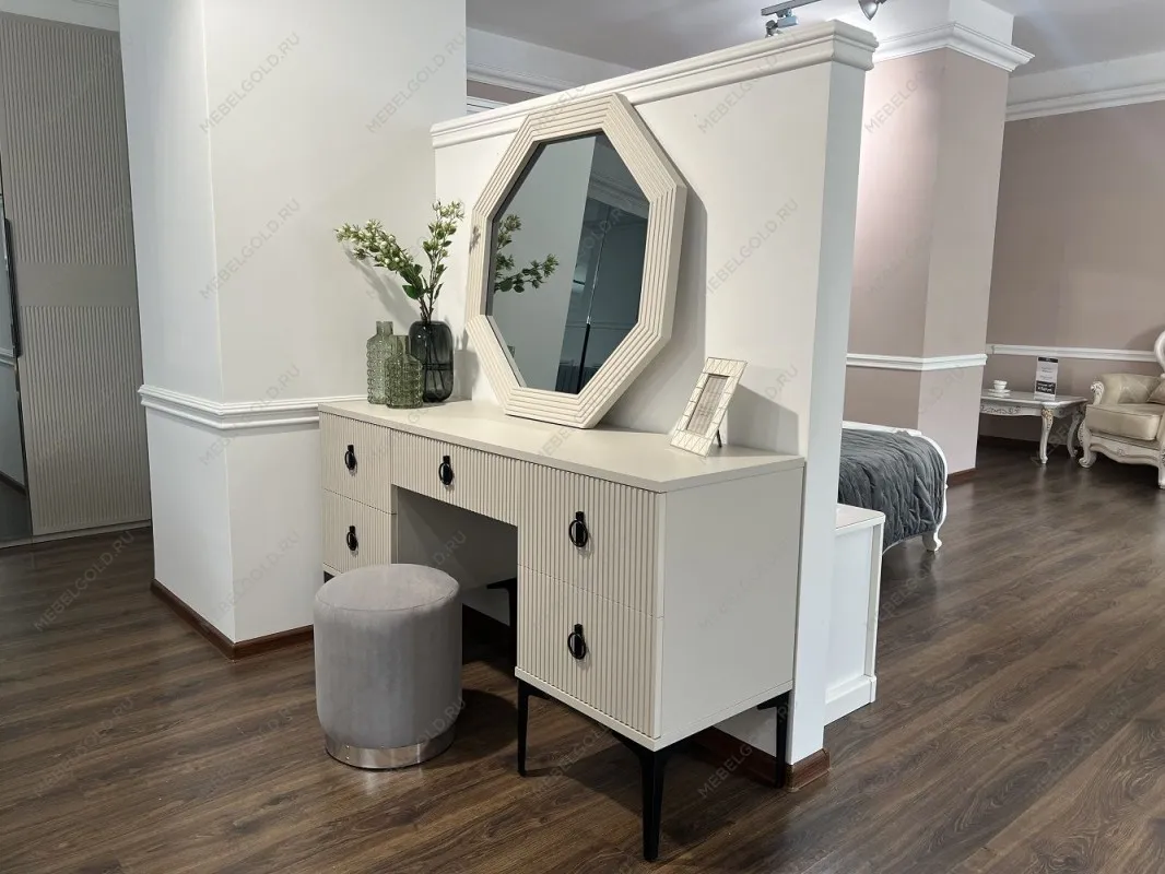 Спальня Стелла 6-дверная светло серый камень | изображение 17