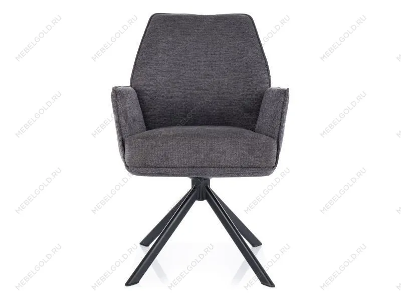 Стул кухонный Signal HUGO Brego 18 (темно-серый/черный)